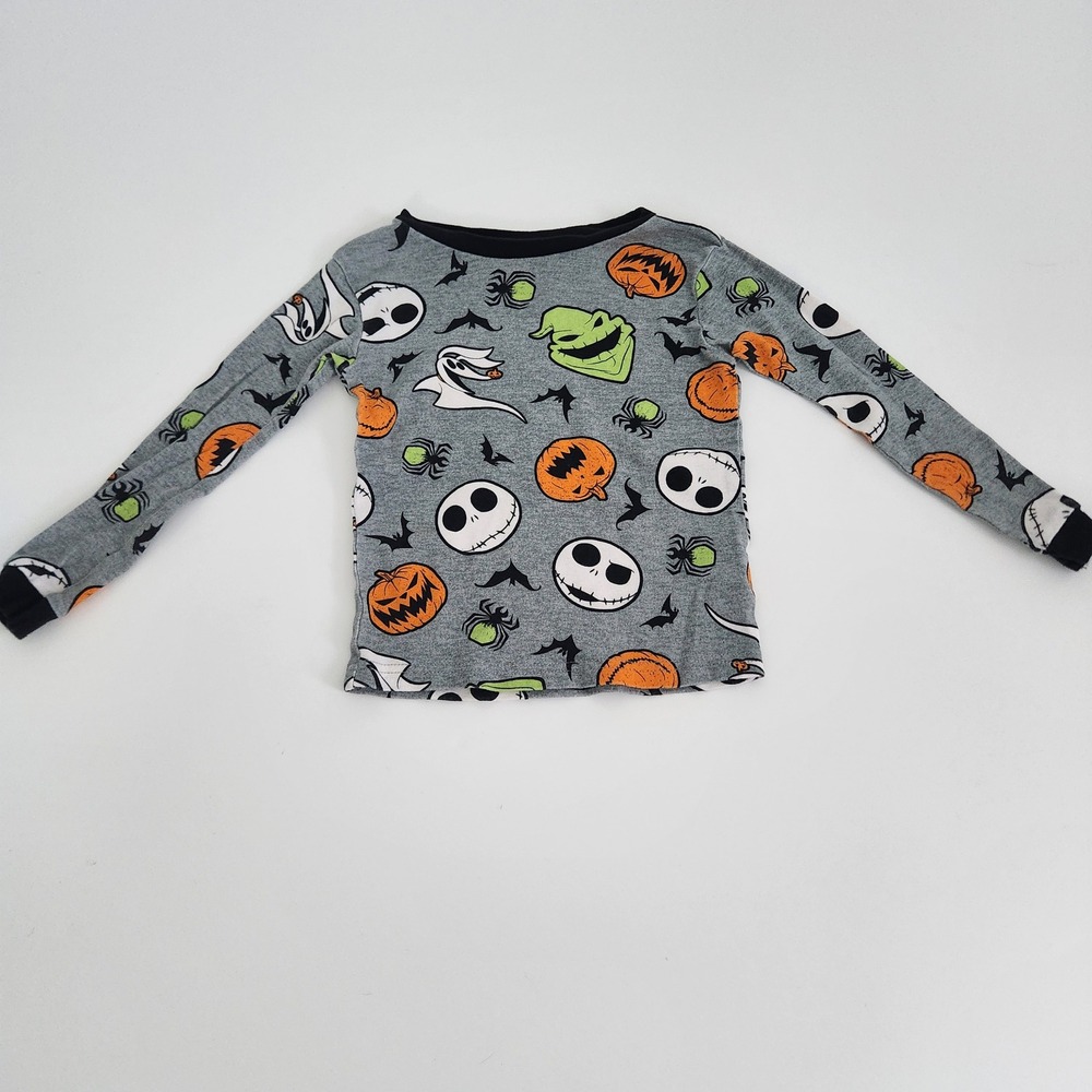 Disney Nightmare Before Christmas Jack Skellington Pajama Top Kids Size‎ 6